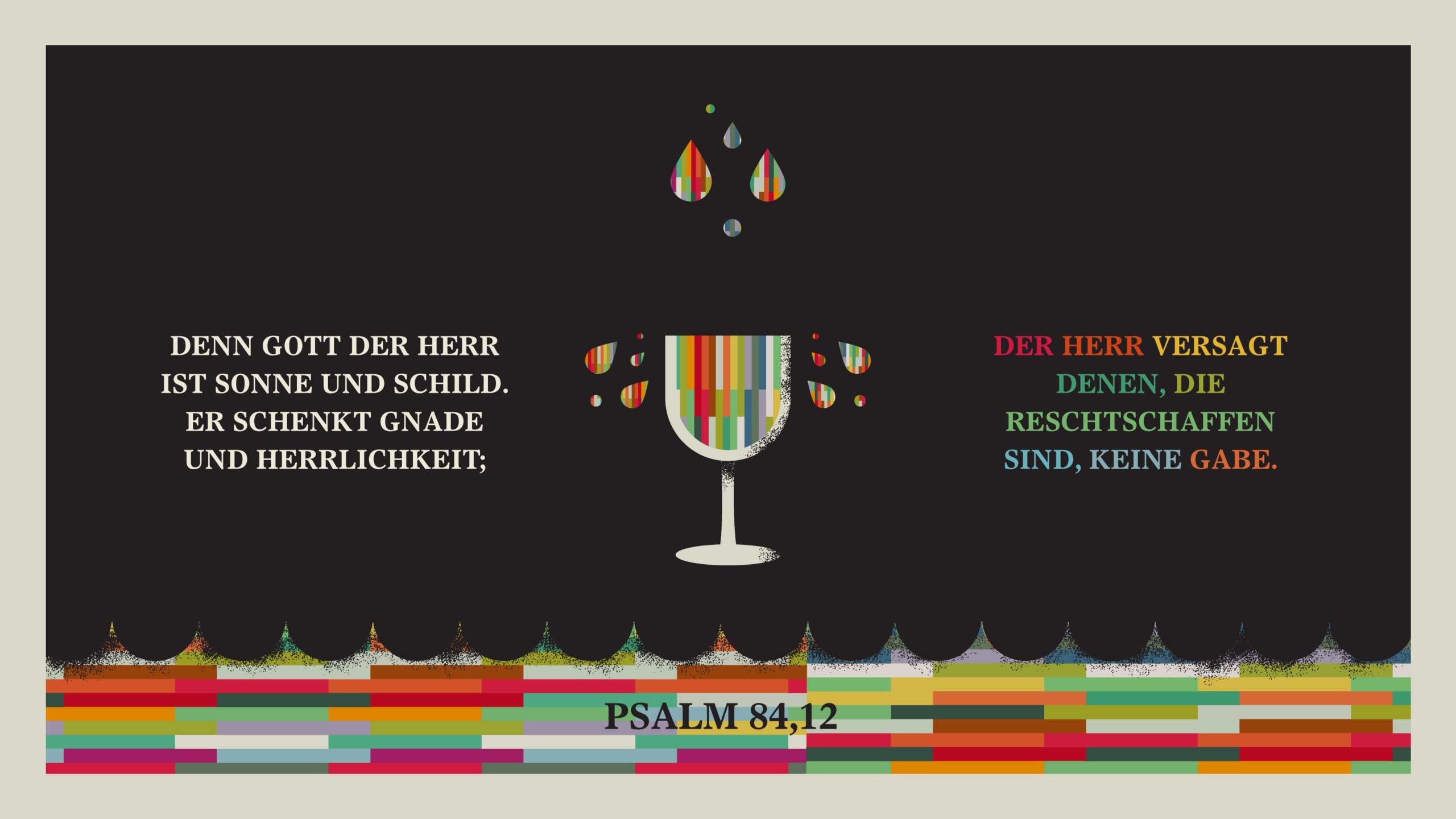 Lich un Luff gib Saff und Kraff- EinSatz ohne „T“.